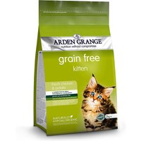 2 kg | Arden Grange | Kitten mit frischem Huhn & Kartoffeln getreidefrei | Trockenfutter | Katze