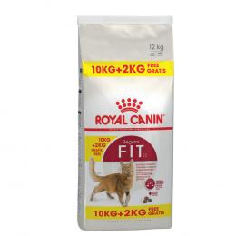 Angebot für 2 kg gratis! 12 kg Royal Canin im Bonusbag - Regular Fit - Kategorie Katze / Katzenfutter trocken / Royal Canin / -.  Lieferzeit: 1-2 Tage -  jetzt kaufen.