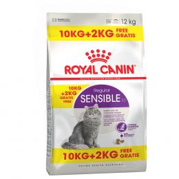 2 kg gratis! 12 kg Royal Canin im Bonusbag - Sensible