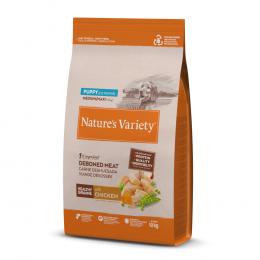 2 kg gratis! 7 kg / 10 kg / 12 kg Nature's Variety - 10 kg Healthy Grains Puppy Medium/Maxi Huhn