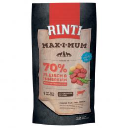 2 Sorten-Mix RINTI Max-i-mum - Huhn + Rind (2 x 12 kg)