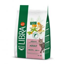 2 x 1,5 kg / 3 kg Libra Cat zum Sonderpreis! - 2 x 3 kg Adult Lachs