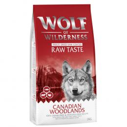 2 x 1 kg Wolf of Wilderness Trockenfutter zum Sonderpreis! - The Taste of Canada - Rind, Pute, Kabeljau