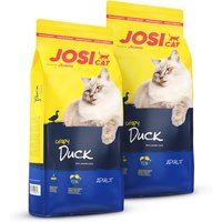 2 x 10 kg | JosiCat | Crispy Duck | Trockenfutter | Katze