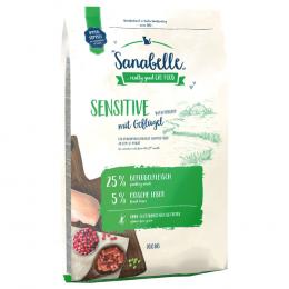2 x 10 kg Sanabelle im Mixpaket - Sensitive Lamm & Geflügel