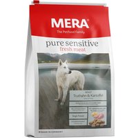 2 x 12,5 kg | Mera | Fresh Meat Adult Truthahn & Kartoffel Pure Sensitive | Trockenfutter | Hund