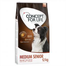 Angebot für 2 x 12 kg / 4 kg Concept for Life Adult zum Sonderpreis! - Medium Senior (2 x 12 kg) - Kategorie Hundefutter & Zubehör / Hundefutter trocken / Concept for Life / Promotion.  Lieferzeit: 1-2 Tage -  jetzt kaufen.