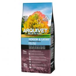 2 x 12 kg Arquivet Dog zum Sonderpreis! - Senior & Light Huhn