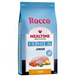 2 x 12 kg Rocco Mealtime Junior Huhn