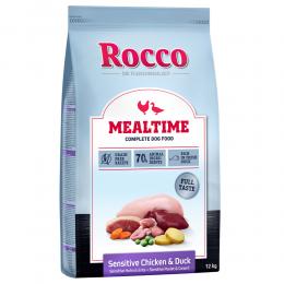 2 x 12 kg Rocco Mealtime Sensitive Huhn & Ente