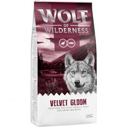 2 x 12 kg Wolf of Wilderness Trockenfutter - getreidefrei NEU: Velvet Gloom - Truthahn & Forelle