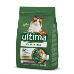 2 x 2,5 kg Ultima zum Sonderpreis! - Adult Hairball Truthahn