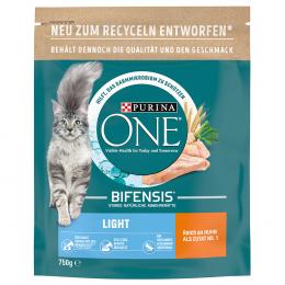 2 x 450 g / 650 g / 750 g Purina ONE zum Sonderpreis! - Light (2 x 750 g)
