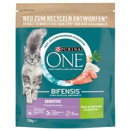 2 x 450 g / 650 g / 750 g Purina ONE zum Sonderpreis! - Sensitive (2 x 750 g)