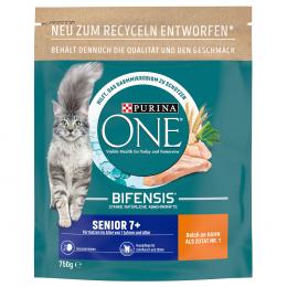 2 x 650 g / 750 g PURINA ONE zum Sonderpreis! - Senior 7+ (2 x 750 g)