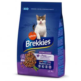 2 x Brekkies Trockenfutter zum Sonderpreis! - 2 x 3 kg Sterilized