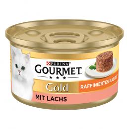 2 x Gourmet Gold zum Sonderpreis! - Raffiniertes Ragout: Lachs (2 x 12 x 85 g)