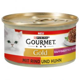 2 x Gourmet Gold zum Sonderpreis! - Raffiniertes Ragout: Rind & Huhn Duo (2 x 12 x 85 g)
