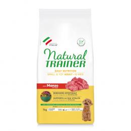 2 x Natural Trainer zum Sonderpreis! - Adult Small & Toy mit Rind (2 x 7 kg)