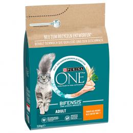 2 x Purina ONE Adult zum Sonderpreis! - 2 x 2,8 kg Huhn & Vollkorngetreide