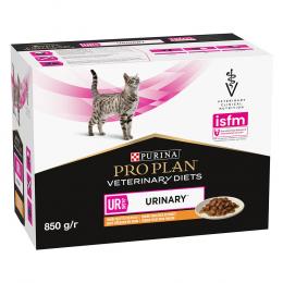 2 x PURINA PRO PLAN Feline zum Sonderpreis! - Veterinary Diets UR ST/OX - Urinary Huhn (2 x 10 x 85 g)