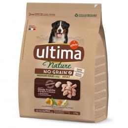 2 x Ultima Trockenfutter für Hunde zum Sonderpreis! - Nature No Grain Medium / Maxi Truthahn (2 x 2,7 kg)
