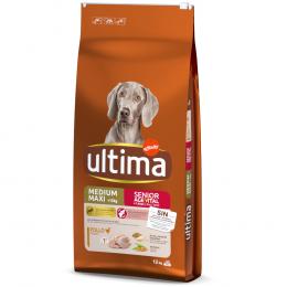 2 x Ultima zum Sonderpreis! - Medium / Maxi Senior Huhn (2 x 12 kg)