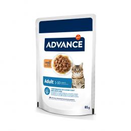 20 + 4 gratis! 24 x 85 g Advance Nassfutter - Adult Huhn
