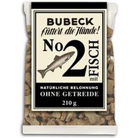 210 g | Bubeck | No. 2 mit Fisch Hundekuchen | Snack | Hund