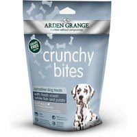 225 g | Arden Grange | Crunchy Bites mit ozeanischem Weißfisch & Kartoffel getreidefrei Sensitive | Snack | Hund