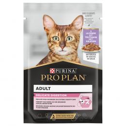 24 + 6 gratis! 30 x 85 g Purina Pro Plan Adult  - Delicate Digestion Truthahn
