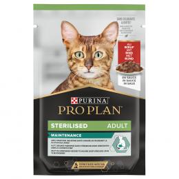24 + 6 gratis! 30 x 85 g Purina Pro Plan Adult  - Sterilised Maintenance Rind