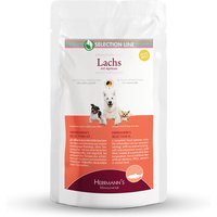 24 x 150 g | Herrmanns | Adult Lachs mit Aprikose, Kartoffel und Chiasamen Selection | Nassfutter | Hund