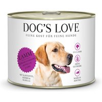 24 x 200 g | Dog’s Love | Lamm mit Kartoffel und Kürbis Adult | Nassfutter | Hund
