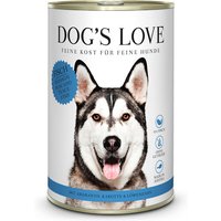 24 x 400 g | Dog’s Love | Fisch mit Amaranth und Karotte Adult | Nassfutter | Hund