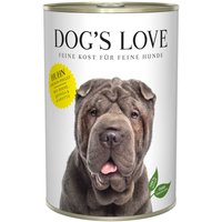 24 x 400 g | Dog’s Love | Huhn mit Birne und Quinoa Adult | Nassfutter | Hund