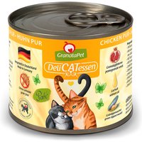 24 x 400 g | GranataPet | Huhn Pur DeliCatessen | Nassfutter | Katze