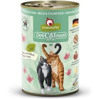 24 x 400 g | GranataPet | Wild & Thunfisch DeliCatessen | Nassfutter | Katze