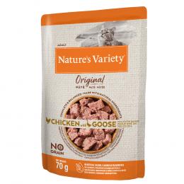 24 x 70 g Nature's Variety Original Paté No Grain zum Sonderpreis! - Huhn und Gans