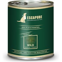 24 x 800 g | Escapure | Wild Topferl Menü | Nassfutter | Hund