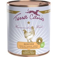 24 x 800 g | Terra Canis | Huhn mit Gurken, Kürbis & Gesundheitskräutern Senior | Nassfutter | Hund