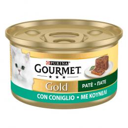 24 x 85 g / 48 x 85 g Gourmet Gold zum Sonderpreis! - 2 x (24 x 85 g) Feine Pastete: Kaninchen
