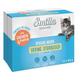 24 x 85 g Smilla Häppchen mit Gemüse zum Sonderpreis! - Young Sterilised