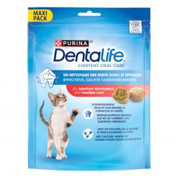 3 + 1 gratis! 4 x 140 g / 320 g PURINA Dentalife Tägliche Zahnpflege-Snacks - 4 x 140 g mit Lachs