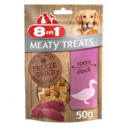 3 + 1 gratis! 4 x 50 g 8in1 Meaty Treats - Entenbrust