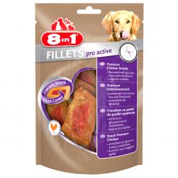 3 + 1 gratis! 4 x 80 g 8in1 Fillets Pro Snacks - Active