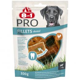 Angebot für 3 + 1 gratis! 4 x 8in1 Fillets Pro Snacks - 4 x 200 g Dental - Kategorie Hundefutter & Zubehör / Hundesnacks / 8in1 / -.  Lieferzeit: 1-2 Tage -  jetzt kaufen.