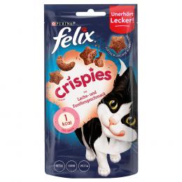3 + 1 gratis! 4 x Felix Katzensnacks - Crispies: Lachs & Forelle (4 x 45 g)