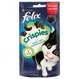 3 + 1 gratis! 4 x Felix Katzensnacks - Crispies: Lamm & Gemüse (4 x 45 g)