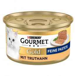 3 + 1 gratis! 4 x Gourmet Gold - Feine Pastete: Truthahn (4 x 12 x 85 g)
